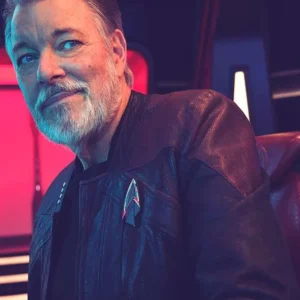 Captain Riker Star Trek Picard Season 3 Leather Jacket