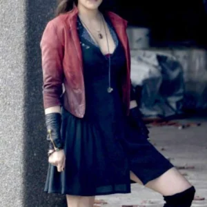 Elizabeth Olsen The Avengers Age of Ultron Scarlet Witch Jacket