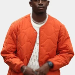 F1 The Movie Damson Idris Orange Jacket