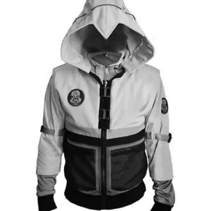 Ghost Recon Assassin’s Creed White Hoodie Jacket