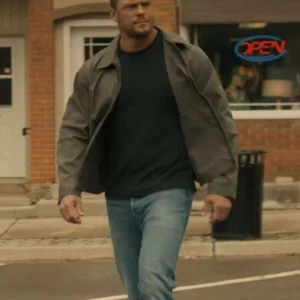 Jack Reacher Reacher S02 Grey Cotton Jacket