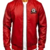 Johnny Lawrence Cobra Kai Eagle Fang Karate Jacket red front