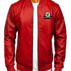 Johnny Lawrence Cobra Kai Eagle Fang Karate Jacket red front
