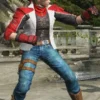 Leo Kliesen Tekken 6 Red and White Jacket front