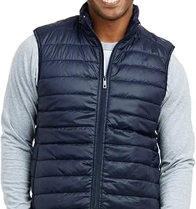 Men’s Sleeveless Lightweight Puffer Vest