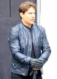 Mission Impossible Fallout Tom Cruise Leather Jacket