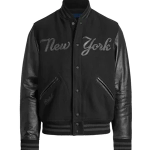 NY Yankees Black Bomber Jacket