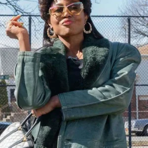 Patina Miller Power Book III Leather Jacket