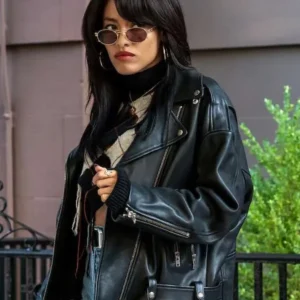 Power Book III Raising Kanan S02 Zisa Black Leather Jacket