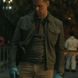 Reacher S02 David O’Donnell Grey Jacket