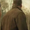 Reacher S03 Alan Ritchson Suede Leather Jacket back