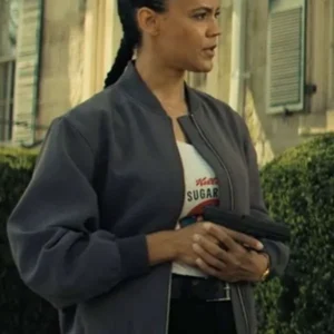 Reacher S03 Frances Neagley Bomber Jacket