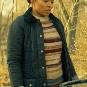 Reacher S03 Mariah Robinson Quilted Jacket