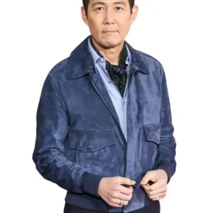 Squid Game S02 Seong Gi-hun Blue Suede Jacket