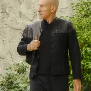 Star Trek Picard S01 Jean-Luc Picard Black Jacket