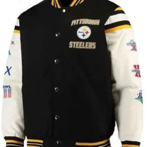 Super Bowl Champions Pittsburgh Steelers Letterman Varsity Jacket