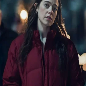 The Bear S03 Claire Dunlap Red Jacket