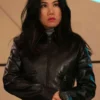 The Equalizer S05 Melody Black Leather Jacket