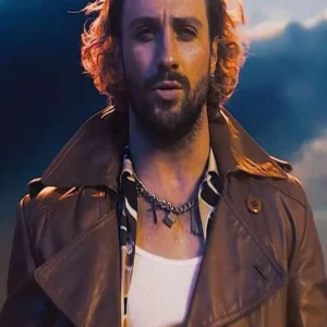 The Fall Guy 2024 Aaron Taylor-Johnson Leather Coat