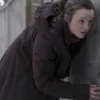 The Last of Us Bella Ramsey Brown Jacket side