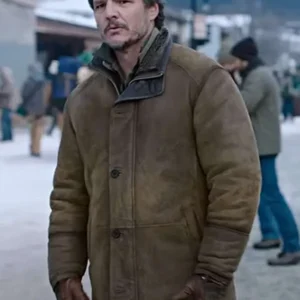 The Last of Us Pedro Pascal Brown Leather Jacket