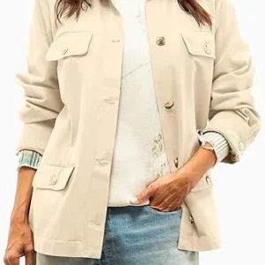 Womens Oversized Cotton Jackets